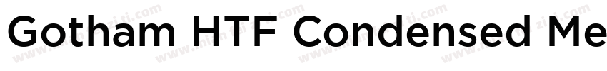 Gotham HTF Condensed Medium字体转换